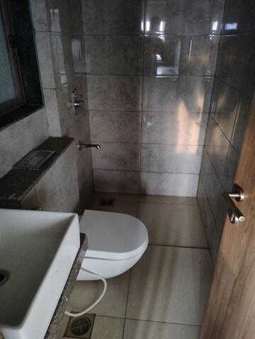 Attached Bathroom in 1 BHK Apartment at Birla Vanya, Kalyan West – for Rent