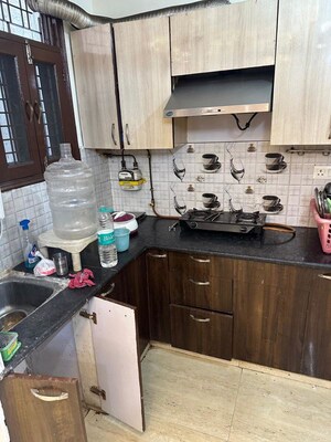 Kitchen in 3 BHK Apartment at Shakti Khand 2 – for Rent