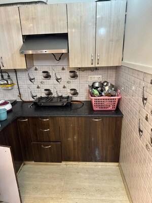 Kitchen in 3 BHK Apartment at Shakti Khand 2 – for Rent