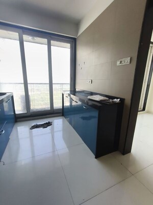 Kitchen in 2.5 BHK Apartment at Kesar Exotica, Kharghar Sector 10 – for Rent