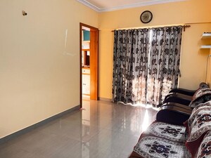 Living Room in 2 BHK Apartment at Pimple Gurav – for Rent