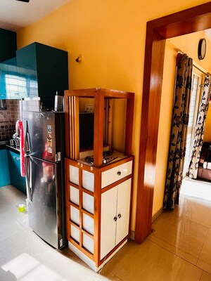 Living Room in 2 BHK Apartment at Pimple Gurav – for Rent