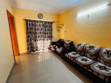 Living Room in 2 BHK Apartment at Pimple Gurav – for Rent