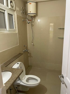 Attached Bathroom in 4 BHK Apartment at Emaar MGF Emerald Hills, Sector 65 – for Rent