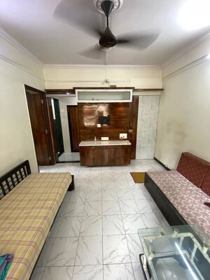 Living Room in 1 BHK Apartment at Kharghar Sector 12 – for Rent