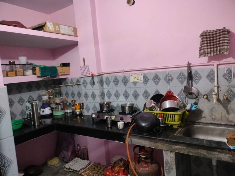 Kitchen, ashoka-enclave-rajendra-nagar 2 Bedroom 600 Sq.Ft. Builder Floor In Rajendra Nagar Ghaziabad 10129747