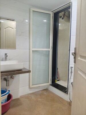 Bathroom in 2 BHK Apartment at Hiranandani Gardens Eternia, Powai – for Rent