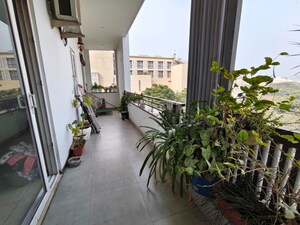 Balcony in 4 BHK Apartment at Emaar Emerald Hills Phase 2, Sector 65 – for Rent