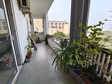 Balcony in 4 BHK Apartment at Emaar Emerald Hills Phase 2, Sector 65 – for Rent
