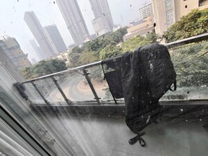 Balcony in 4 BHK Apartment at Emaar Emerald Hills Phase 2, Sector 65 – for Rent