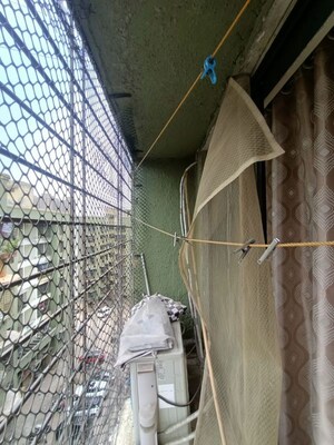 Balcony in 2 BHK Apartment at Nav Jagruti CHS Goregaon, Goregaon West – for Sale