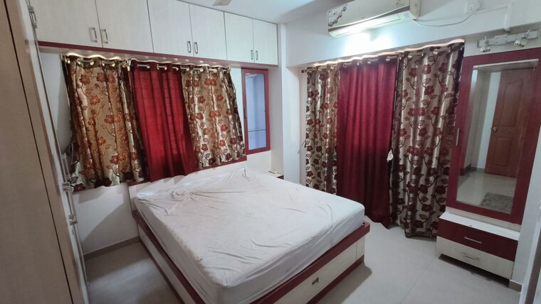 Bedroom, tirupati-campus 2 Bedroom 1200 Sq.Ft. Apartment In Tingre Nagar Pune 10129771