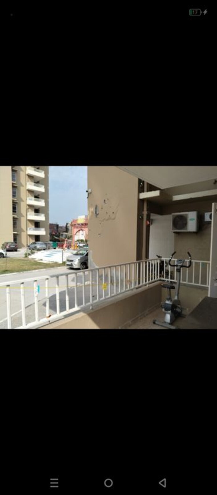 Balcony, vashisht-heights 2 Bedroom 500 Sq.Ft. Apartment In Sector 87 Faridabad 10129785