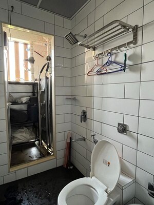 Bathroom in 1 BHK Builder Floor at Hiranandani Estate – for Rent