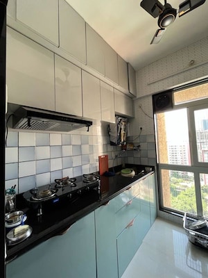 Kitchen in 1 BHK Builder Floor at Hiranandani Estate – for Rent