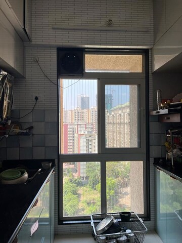 Kitchen in 1 BHK Builder Floor at Hiranandani Estate – for Rent