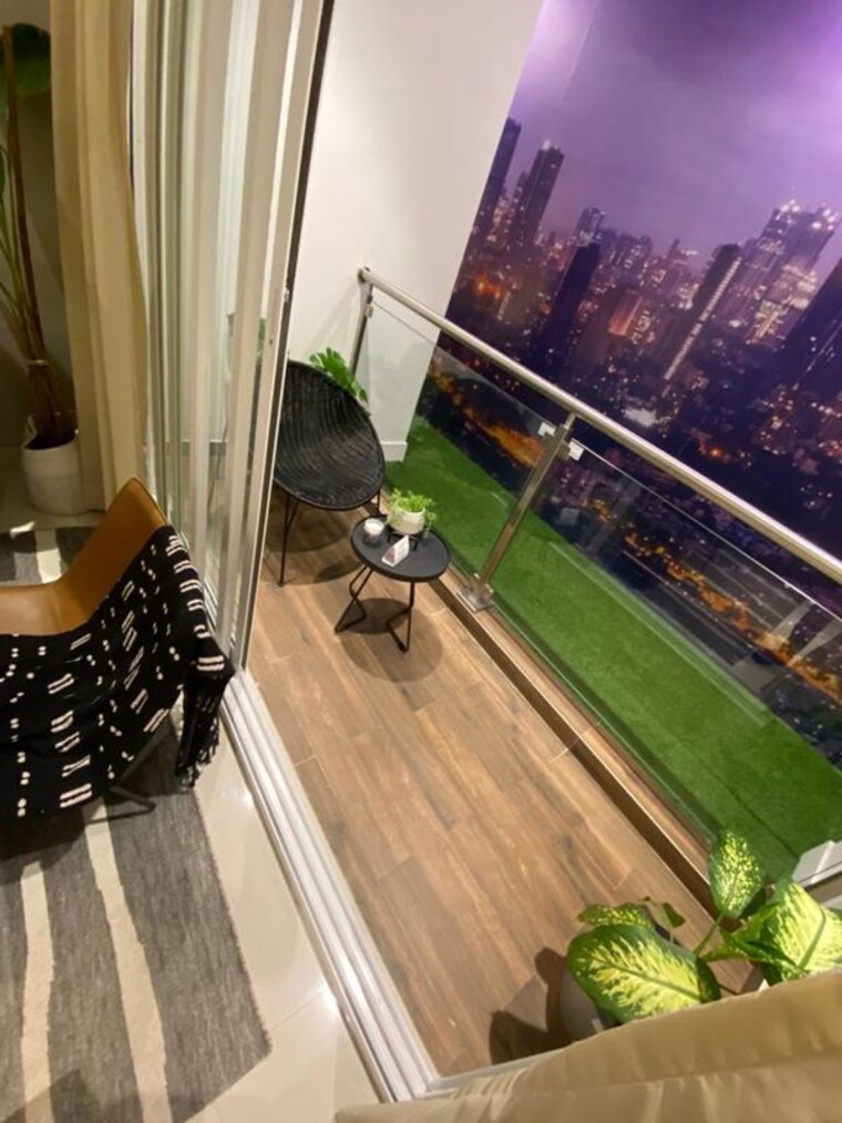 Balcony, raymond-the-address-by-gs 2 Bedroom 686 Sq.Ft. Apartment In Sion East Mumbai 10129808