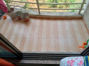 Balcony in 1 BHK Apartment at Paradise Sai Riverdale, Taloja – for Sale