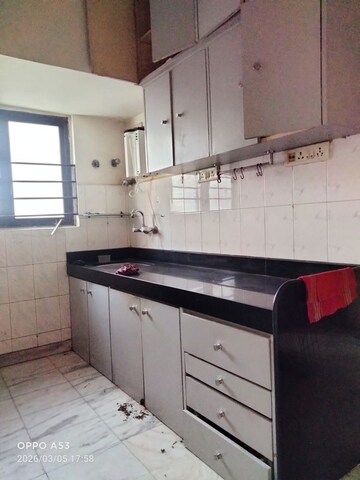 Kitchen in 3 BHK Apartment at Chaitanya Tower, Prabhadevi – for Rent