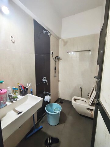 Bathroom in 1 BHK Builder Floor at Hiranandani Estate – for Rent