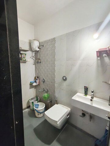 Bathroom in 1 BHK Builder Floor at Hiranandani Estate – for Rent