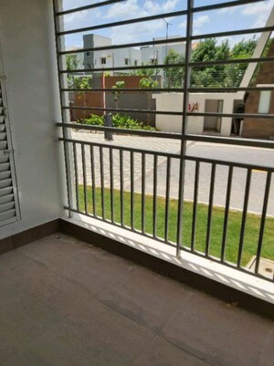 Balcony in 3 BHK Apartment at Aparna HillPark Silver Oaks, Chanda Nagar – for Sale