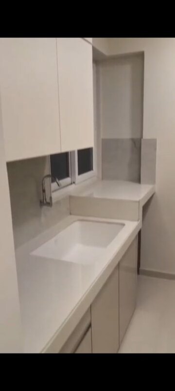 Bathroom in 1 BHK Apartment at Raghav Paradise, Borivali East – for Rent