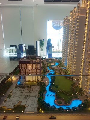 Living Room in 3 BHK Apartment at VVIP Yamuna, Sector 22d Yamuna Expressway – for Sale