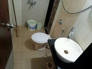 Bathroom in 2 BHK Apartment at Fortune Heights kharghar, Kharghar Sector 35d – for Sale