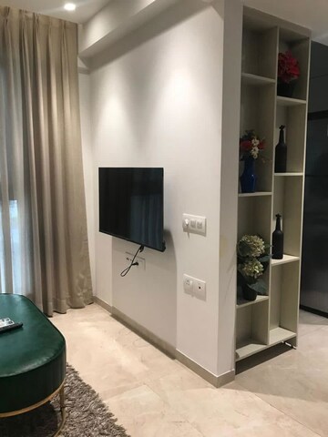 Living Room in 1 BHK Apartment at Hiranandani Regent Hill, Powai – for Rent