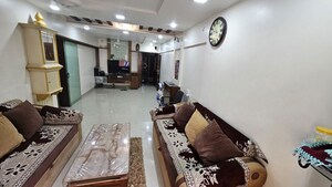 Living Room in 2 BHK Apartment at Juhu Scheme, Juhu – for Rent