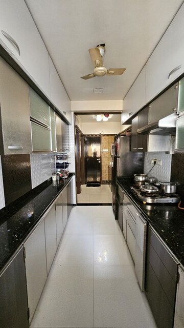 Kitchen in 2 BHK Apartment at Juhu Scheme, Juhu – for Rent