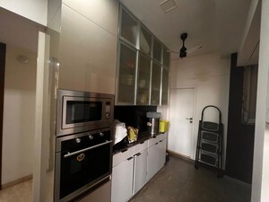 Kitchen in 3 BHK Apartment at Vaibhav CHS Juhu, Juhu – for Rent