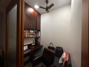 Living Room in 3 BHK Apartment at Vaibhav CHS Juhu, Juhu – for Rent