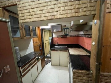 Kitchen in 1 RK Apartment at Gypsy Apartment, Powai – for Rent