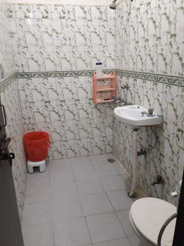 Bathroom in 1 RK Builder Floor at Palam Vihar – for Rent