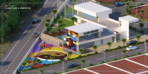 4 BHK Apartment – Exterior View View at Wagholi - for Sale