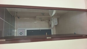 Washroom in 1 BHK Apartment at Raghav Paradise, Borivali East – for Rent