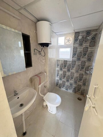 Bathroom in 2 BHK Apartment at Signature The Millennia 3, Sector 37d – for Rent