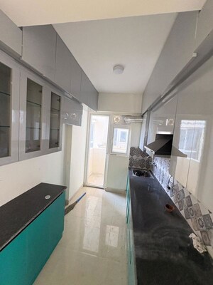 Kitchen in 2 BHK Apartment at Signature The Millennia 3, Sector 37d – for Rent