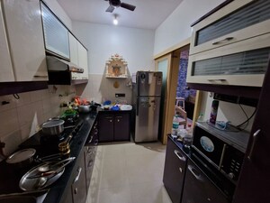 Kitchen in 2 BHK Builder Floor at Hiranandani Eagleridge Wing A, Thane West – for Rent