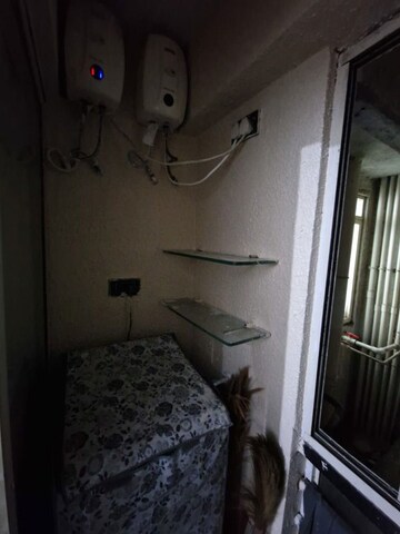 Bathroom in 2 BHK Builder Floor at Hiranandani Eagleridge Wing A, Thane West – for Rent