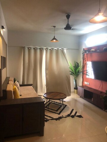 Living Room in 2 BHK Apartment at Gini Bellissimo, Dhanori – for Sale