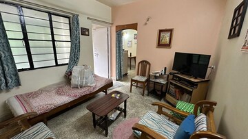 Living Room in 1 BHK Apartment at Kothrud – for Rent