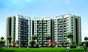 2 BHK Apartment – Exterior View View at Gulmohar Queenstown, Kharadi - for Rent