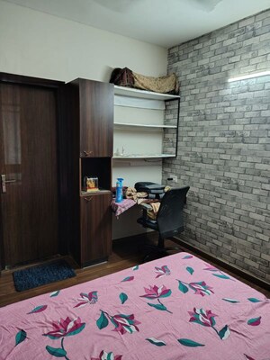 Bedroom in 3 BHK Builder Floor at BPTP Parkland Pride, Sector 77 – for Rent