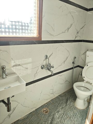 Bathroom in 2 BHK Builder Floor at Neb Sarai – for Rent