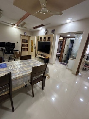 Living Room in 3 BHK Apartment at Ansal Whispering Meadows, Mulund West – for Rent