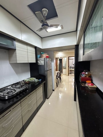 Kitchen in 3 BHK Apartment at Ansal Whispering Meadows, Mulund West – for Rent