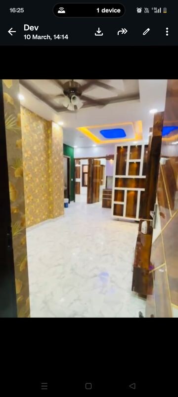 Bedroom in 3 BHK Builder Floor at Vipin Garden – for Sale